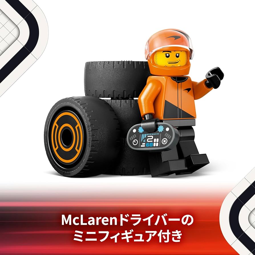 まるちゃんページ F1® McLaren レースカーとドライバー 60442 | シティ |レゴ